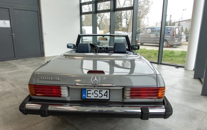 Mercedes-Benz SL cena 79900 przebieg: 148345, rok produkcji 1987 z Stryków małe 631